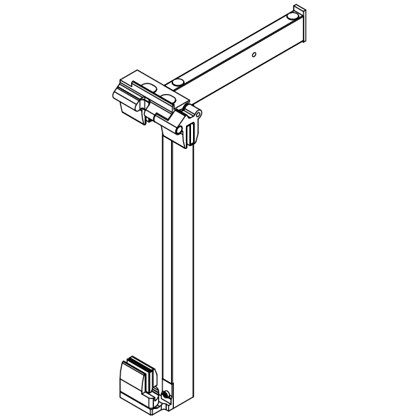 Cube 4, Kombi-Systemtür, Stütze vorne rechts
